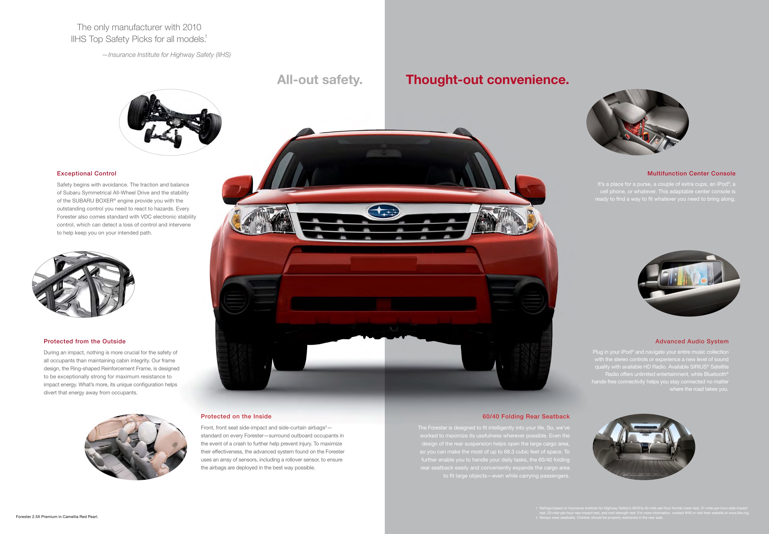 2011 Subaru Forester Brochure Page 4